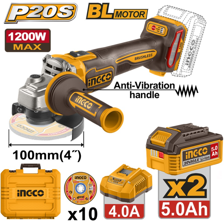ingco 20v grinder 5