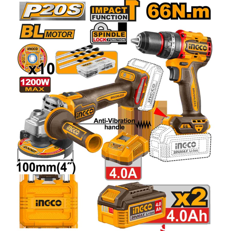 ingco 20v grinder 13